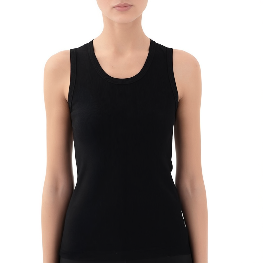 Women’s Black Sleeveless Tank Top