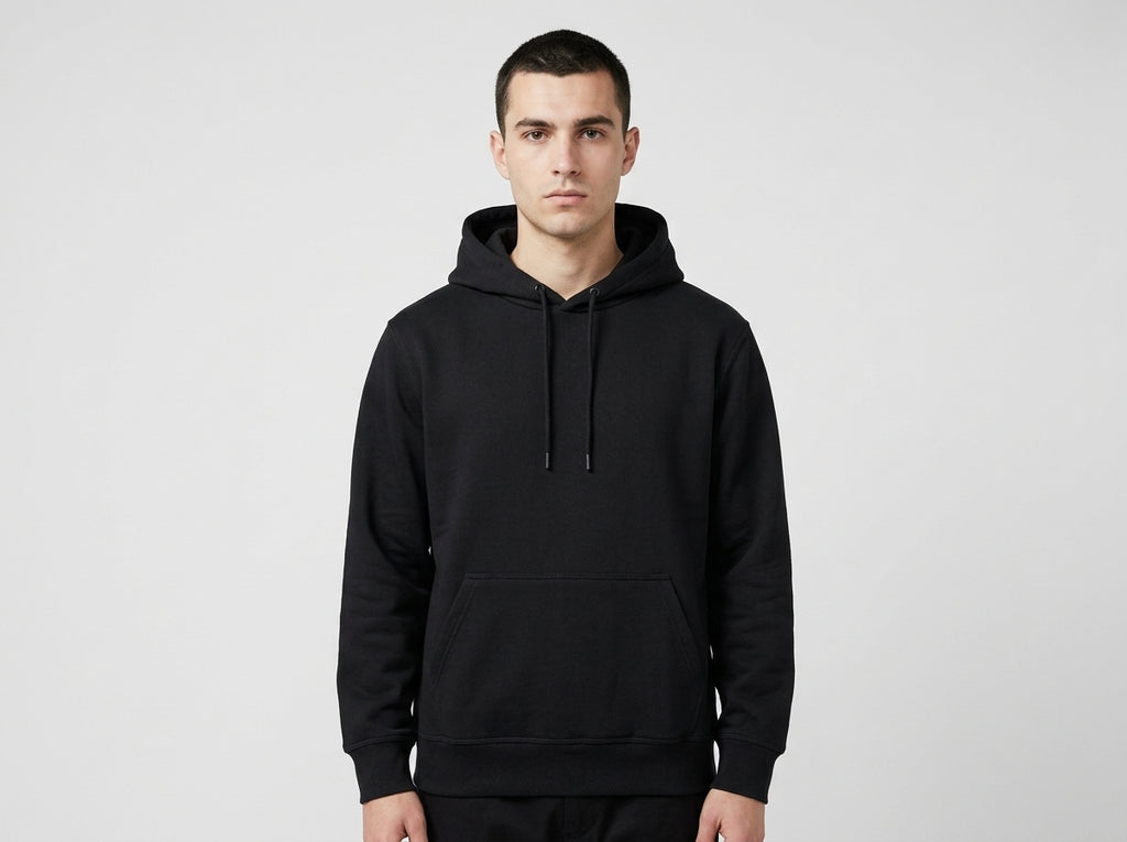 Men’s Black Pullover Hoodie