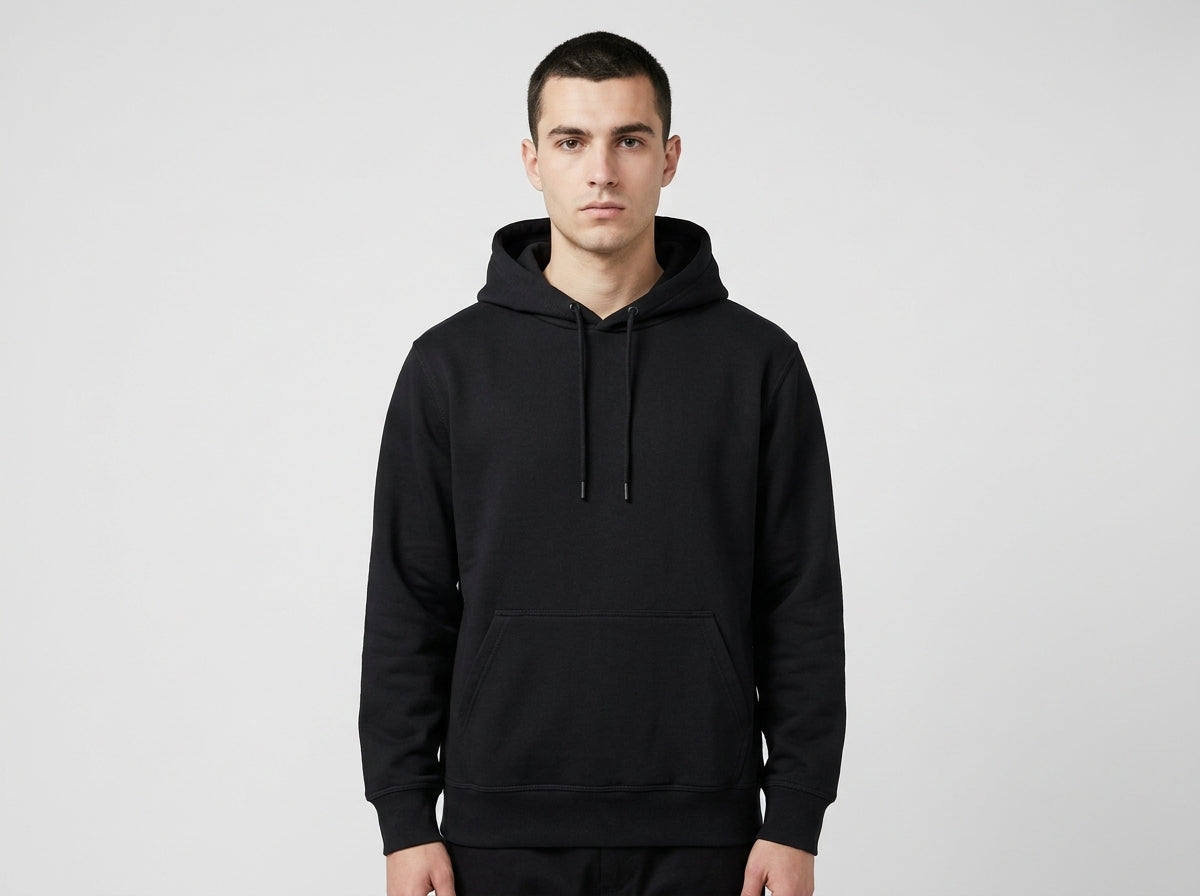Men’s Black Pullover Hoodie