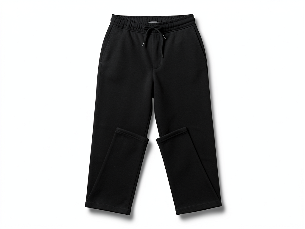 Men’s Black Slim Fit Jogger Trousers