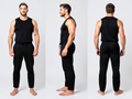 Men’s Black Slim Fit Jogger Trousers